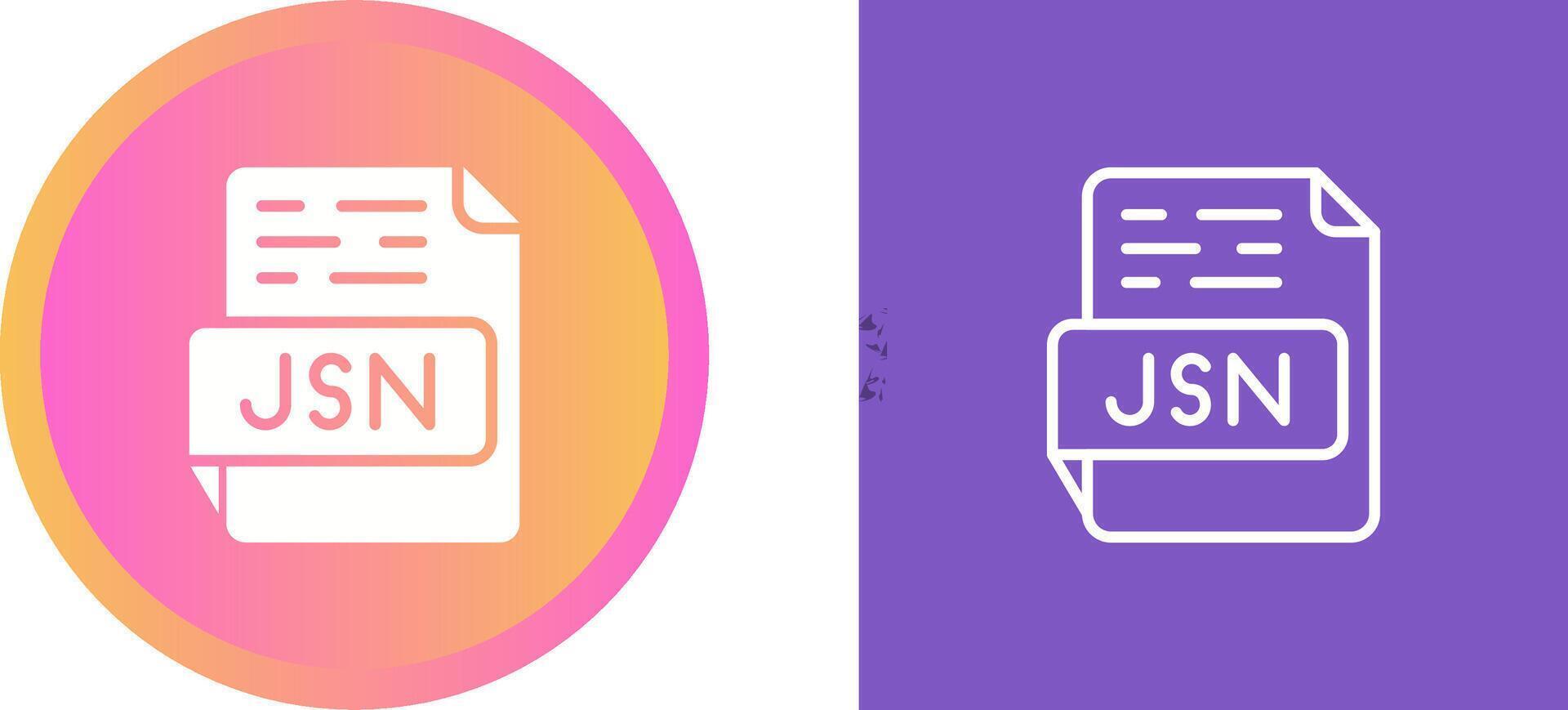 JSON Vector Icon 40613359 Vector Art at Vecteezy