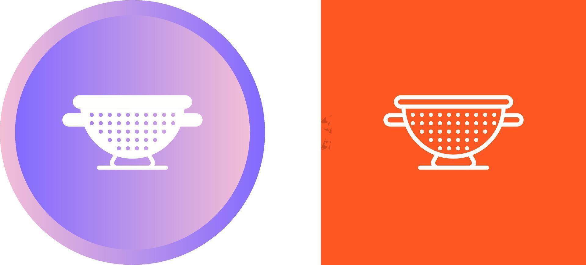 Colander Vector Icon
