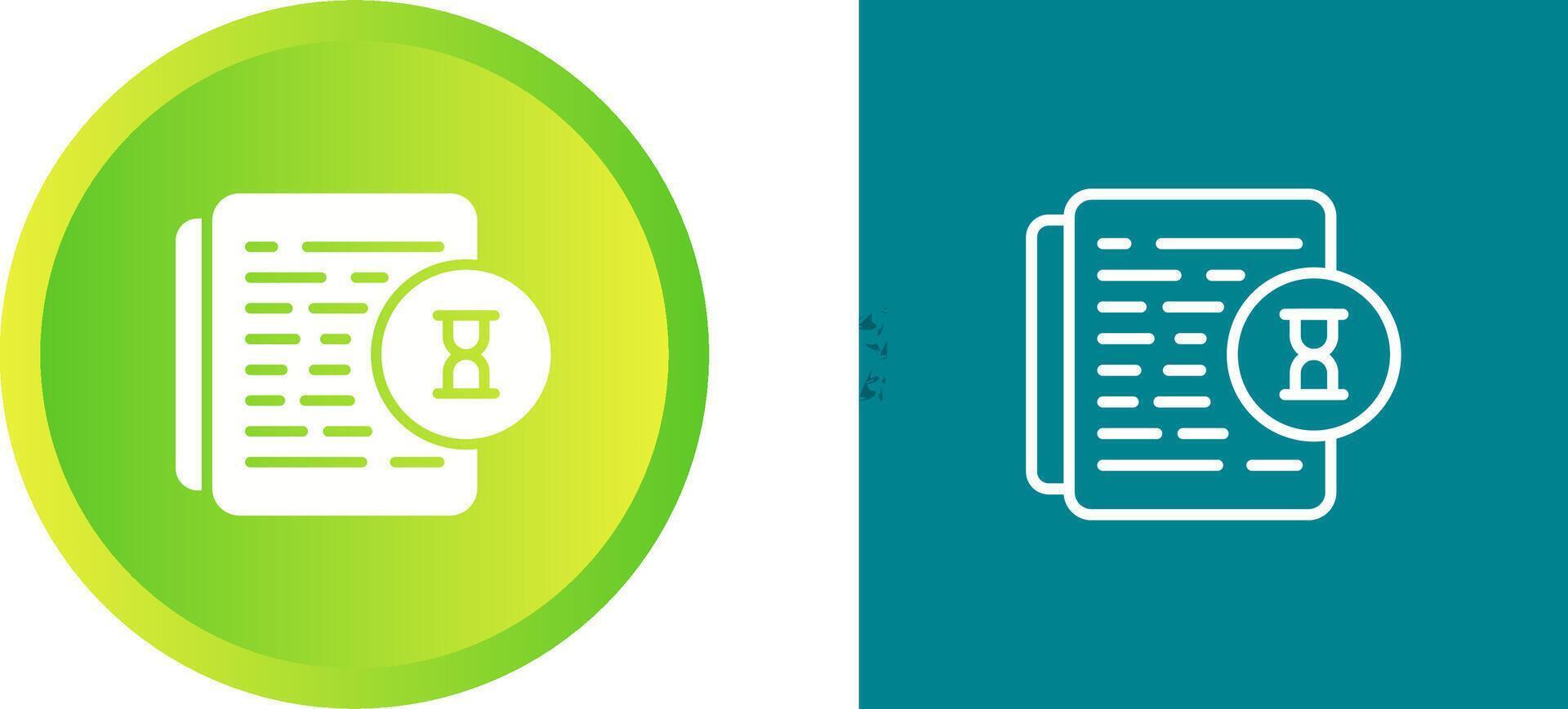 Document Audit Vector Icon