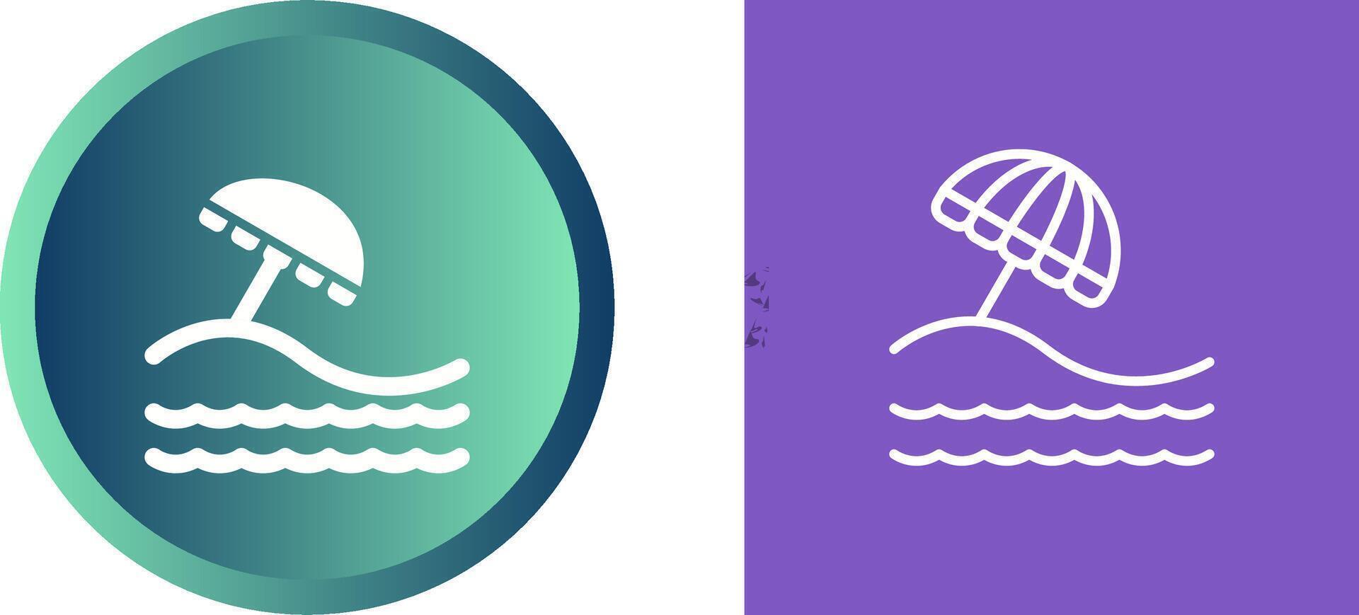 Beach Vector Icon