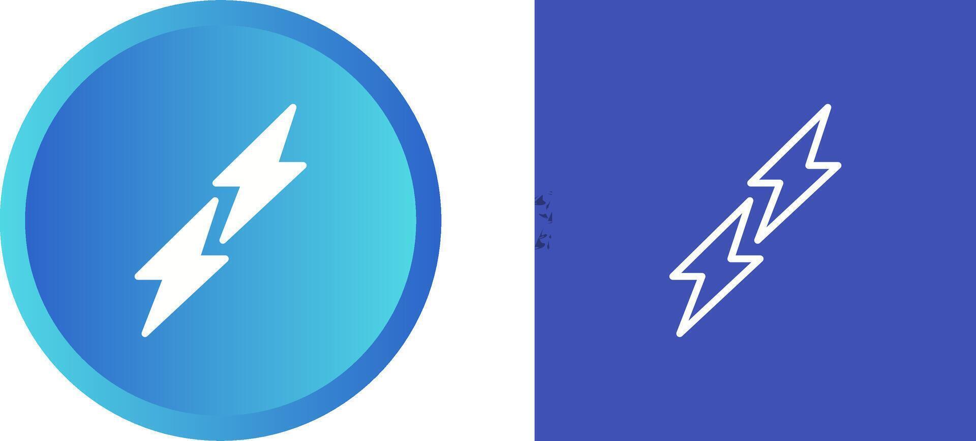 Lightning Vector Icon