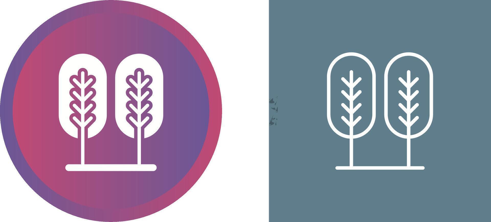 Birch tree Vector Icon