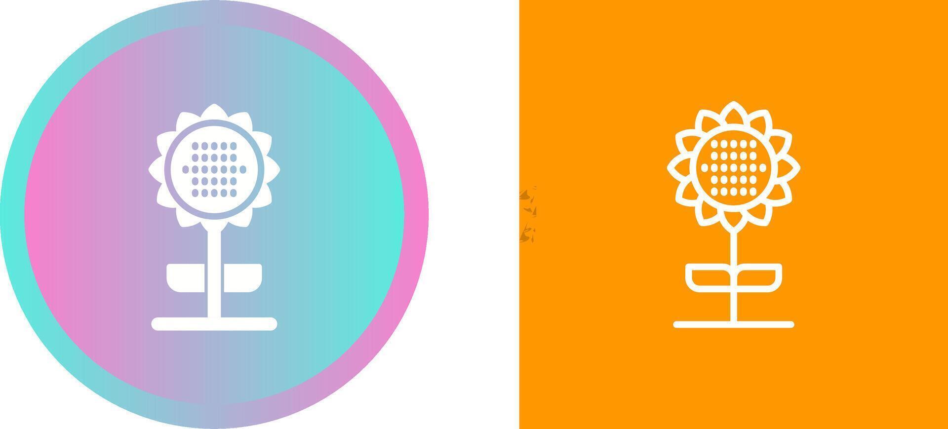 Sunflower Vector Icon