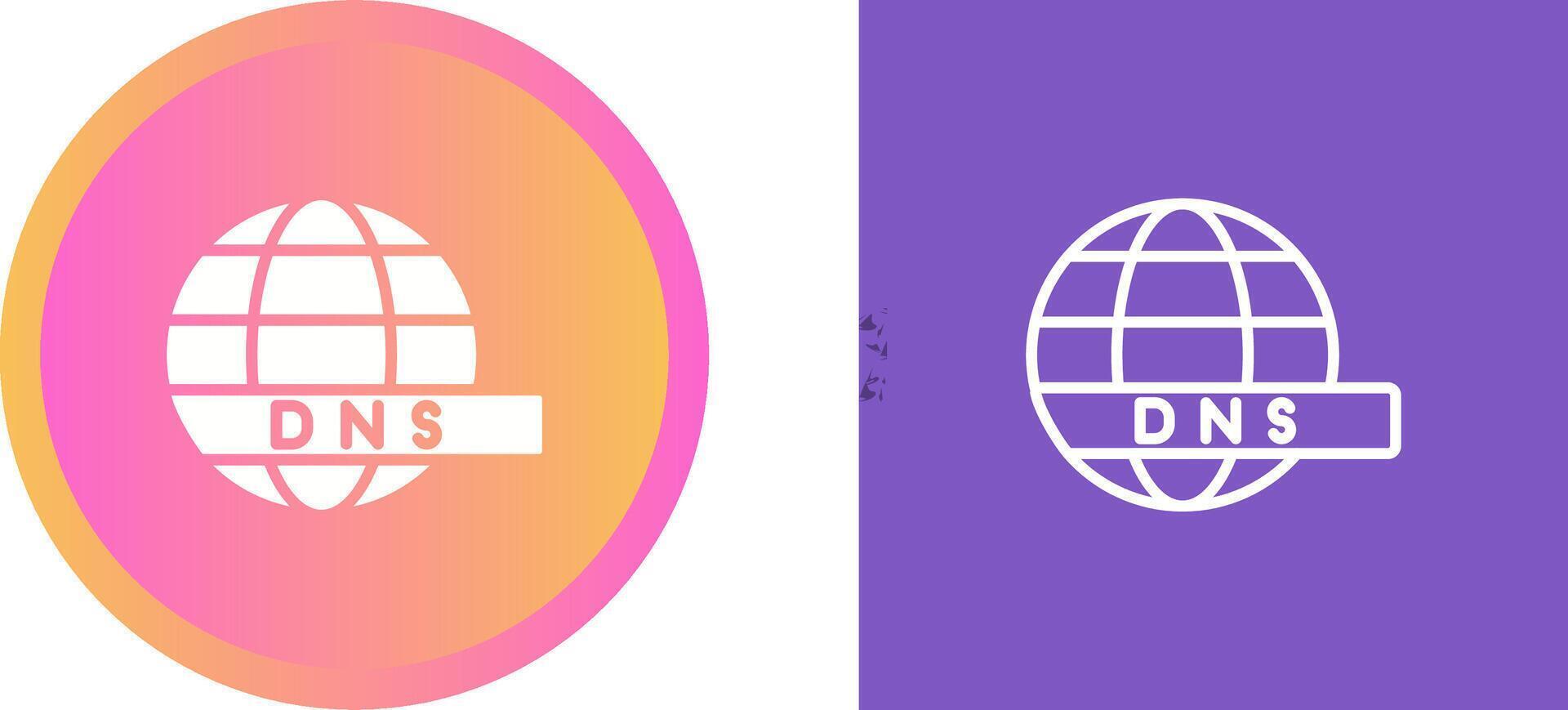 DNS Server Vector Icon