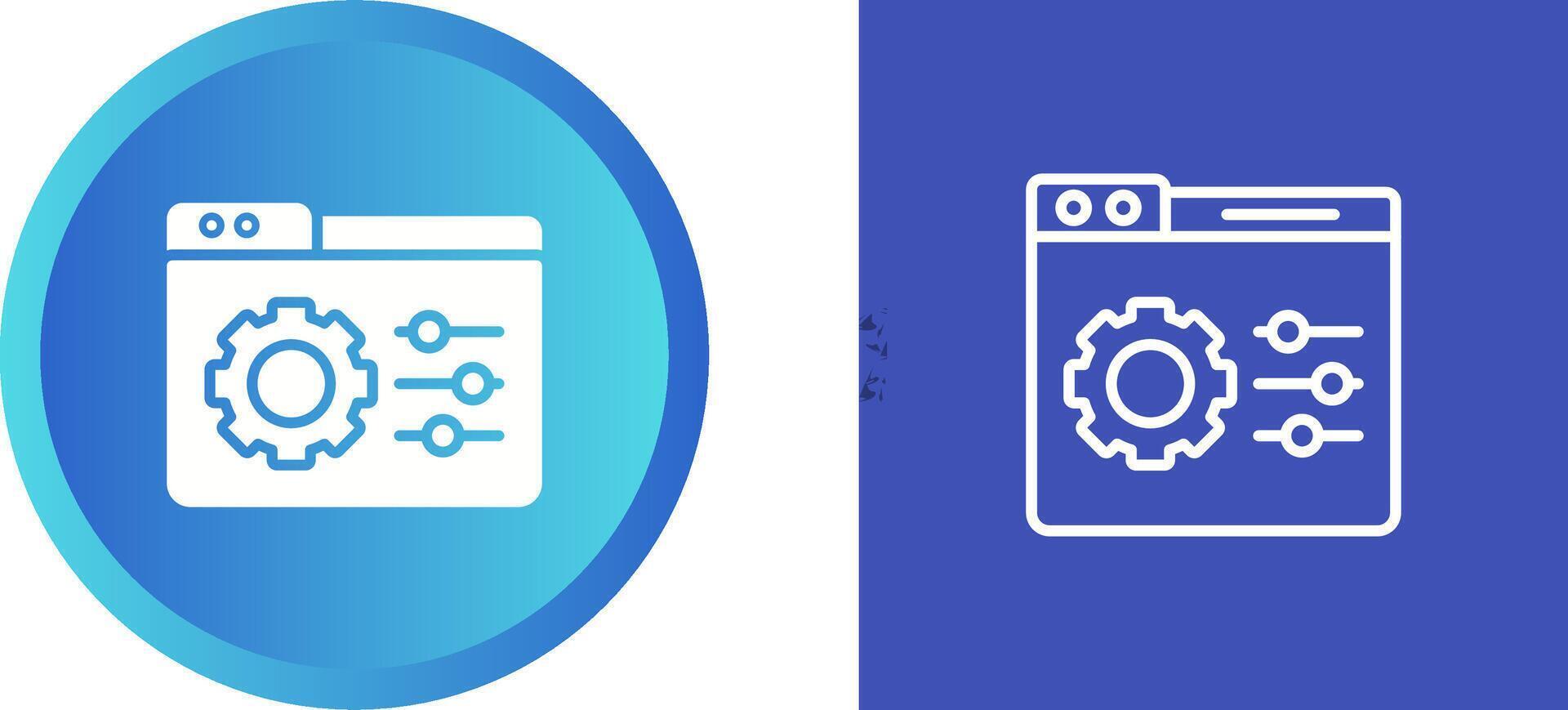 Control Panel Vector Icon