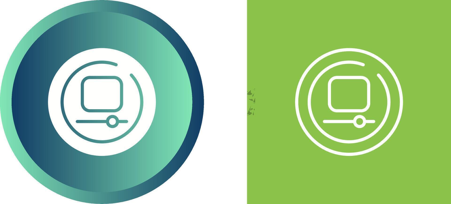 Video Stop Circle Vector Icon