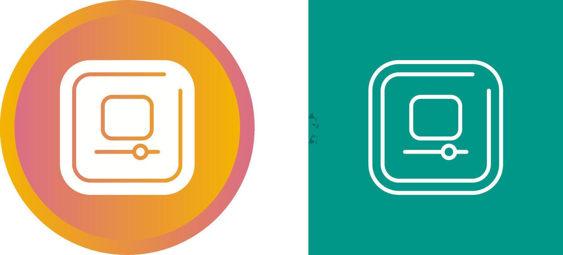 Video Stop Square Vector Icon