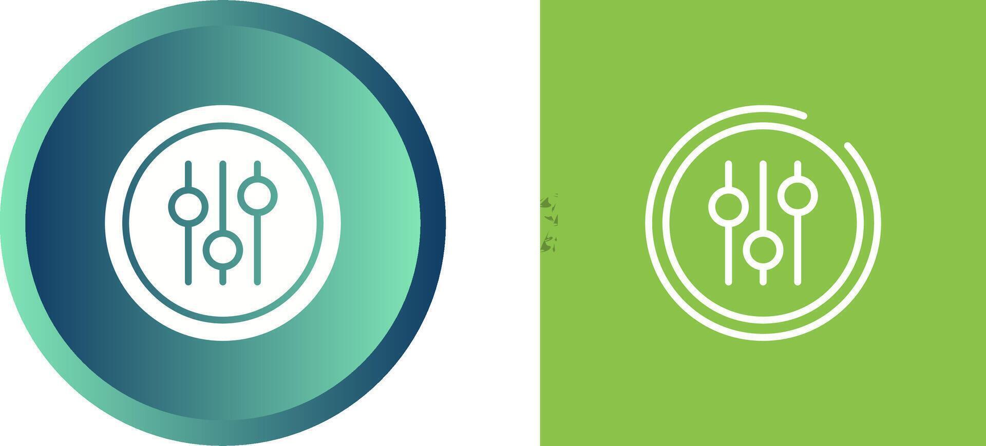 Audio Equalizer Vector Icon
