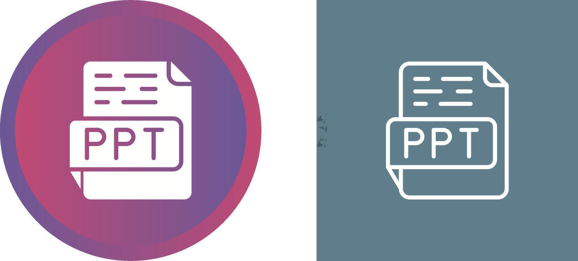 PPT Vector Icon