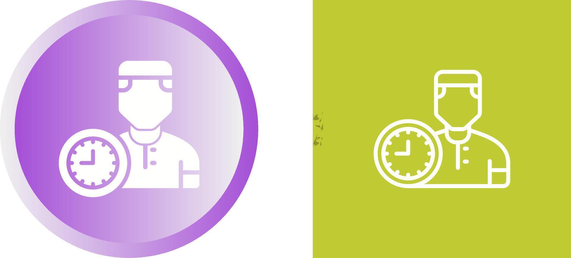 Working Hour Vector Icon