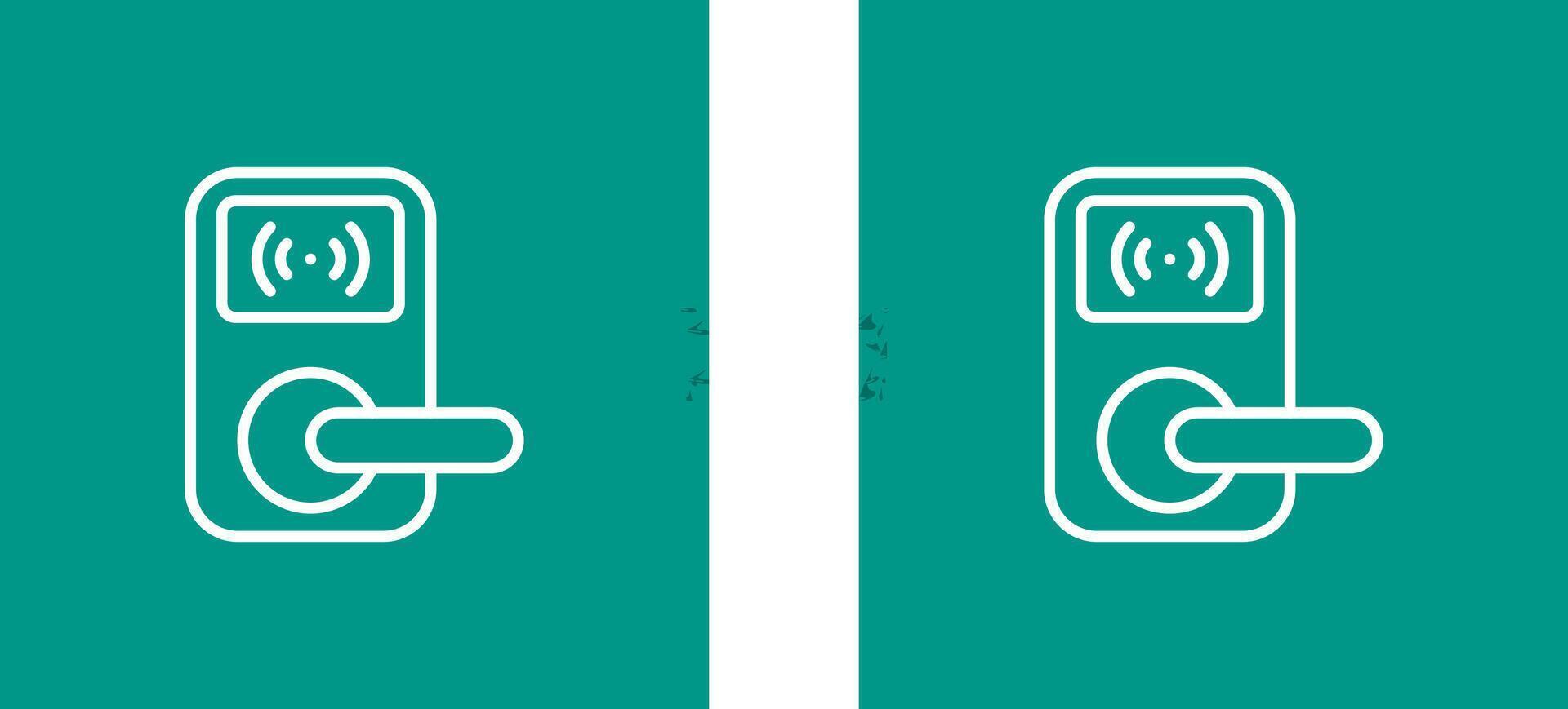 Door Lock Vector Icon