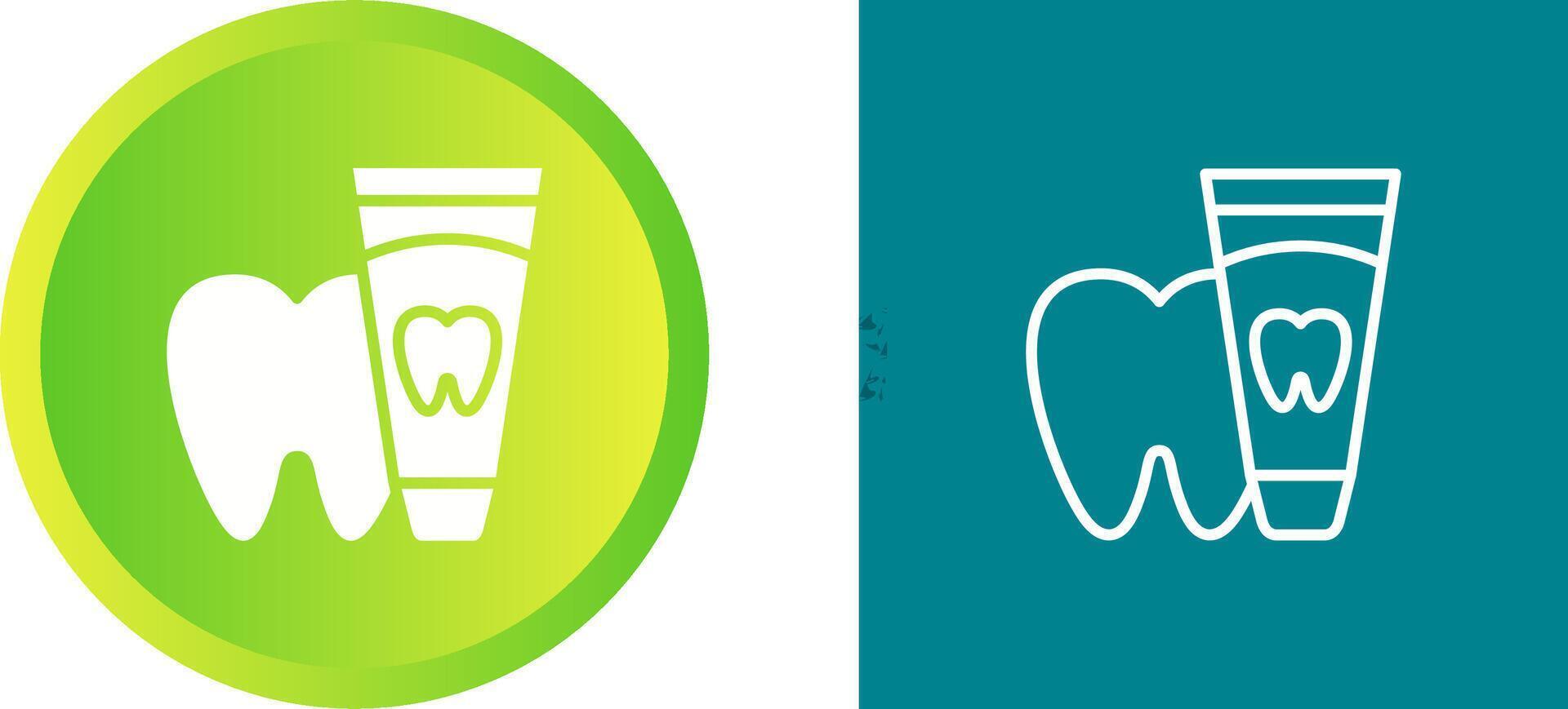 Toothpaste Vector Icon