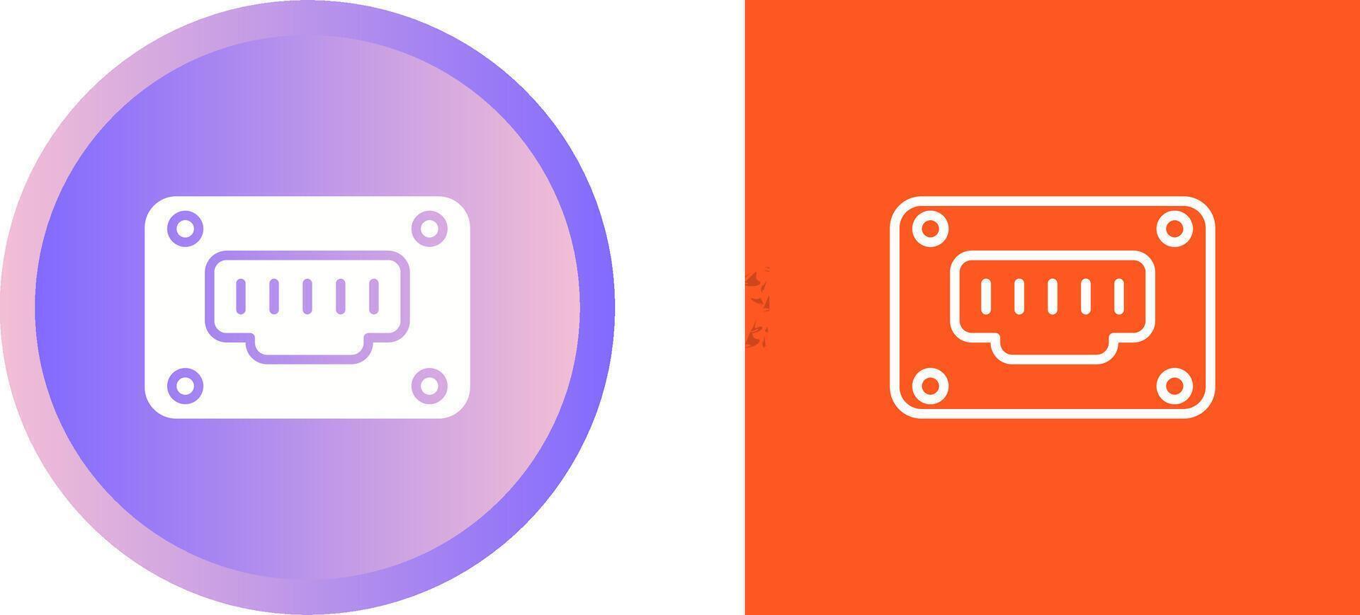 Ethernet Vector Icon