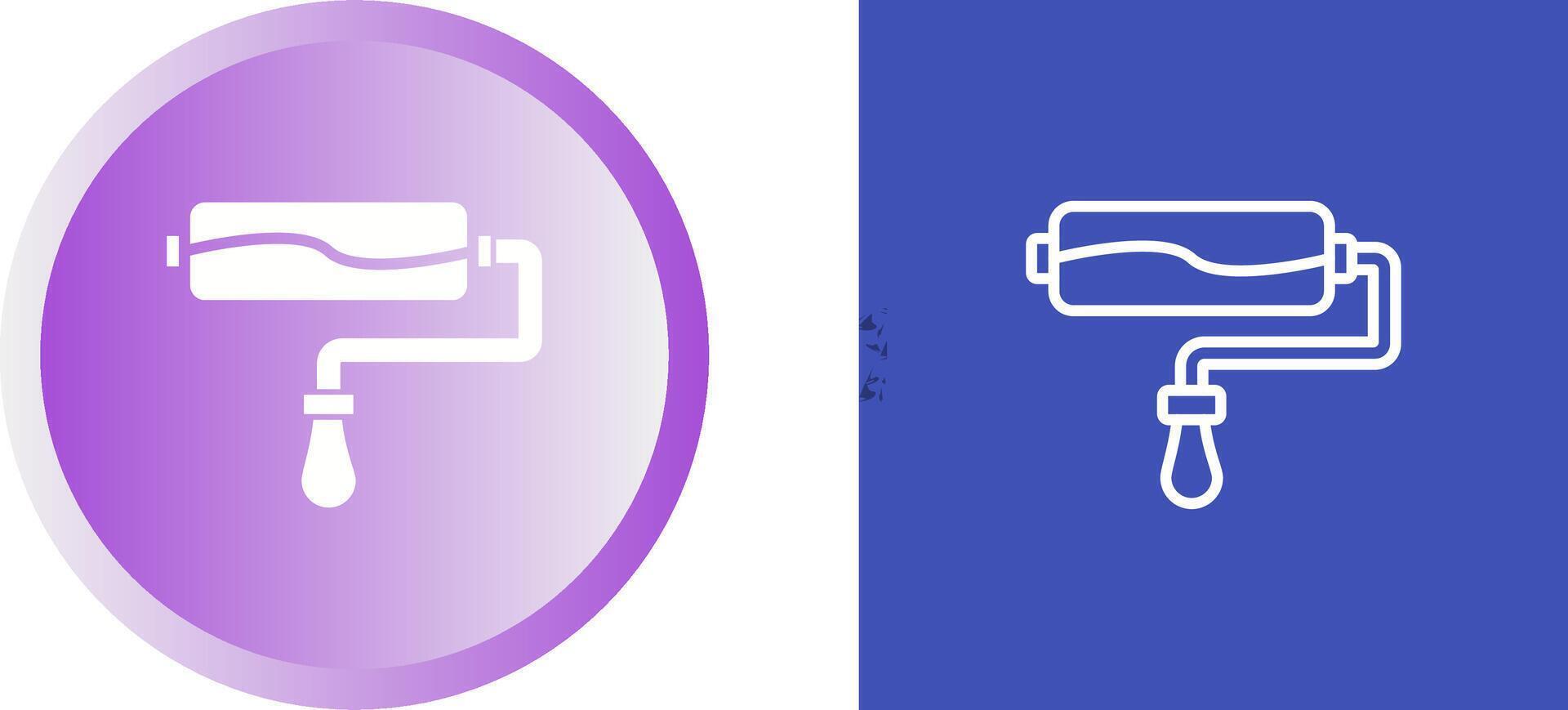 Paint Roller Vector Icon