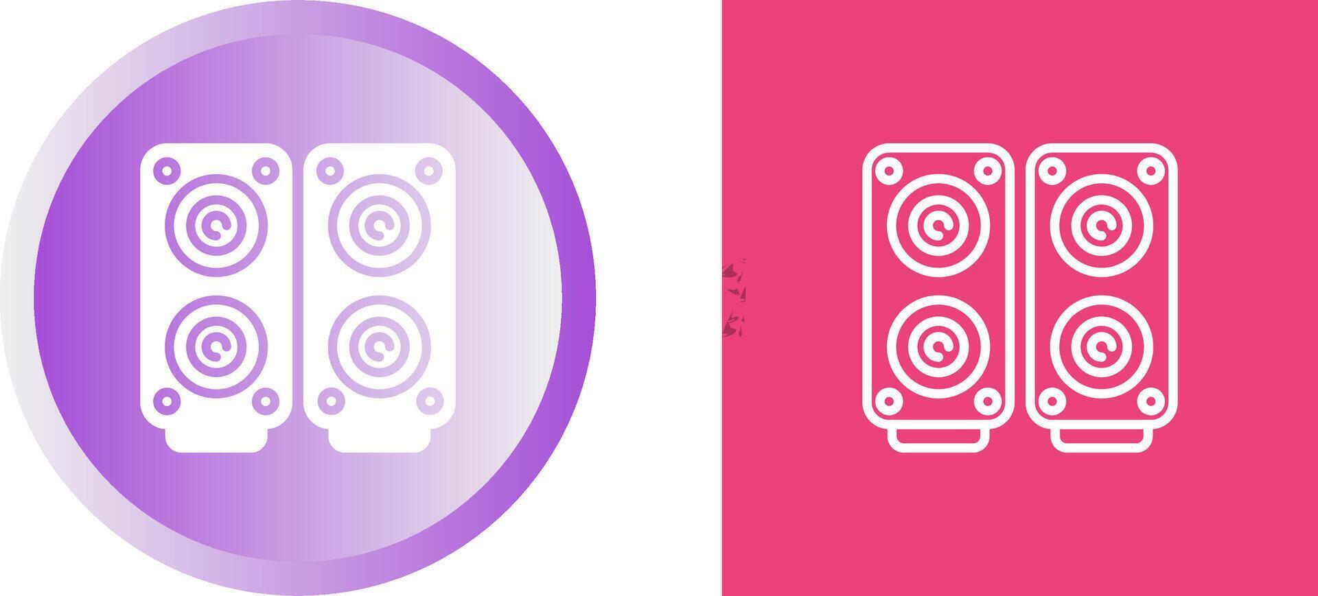 Speakers Vector Icon