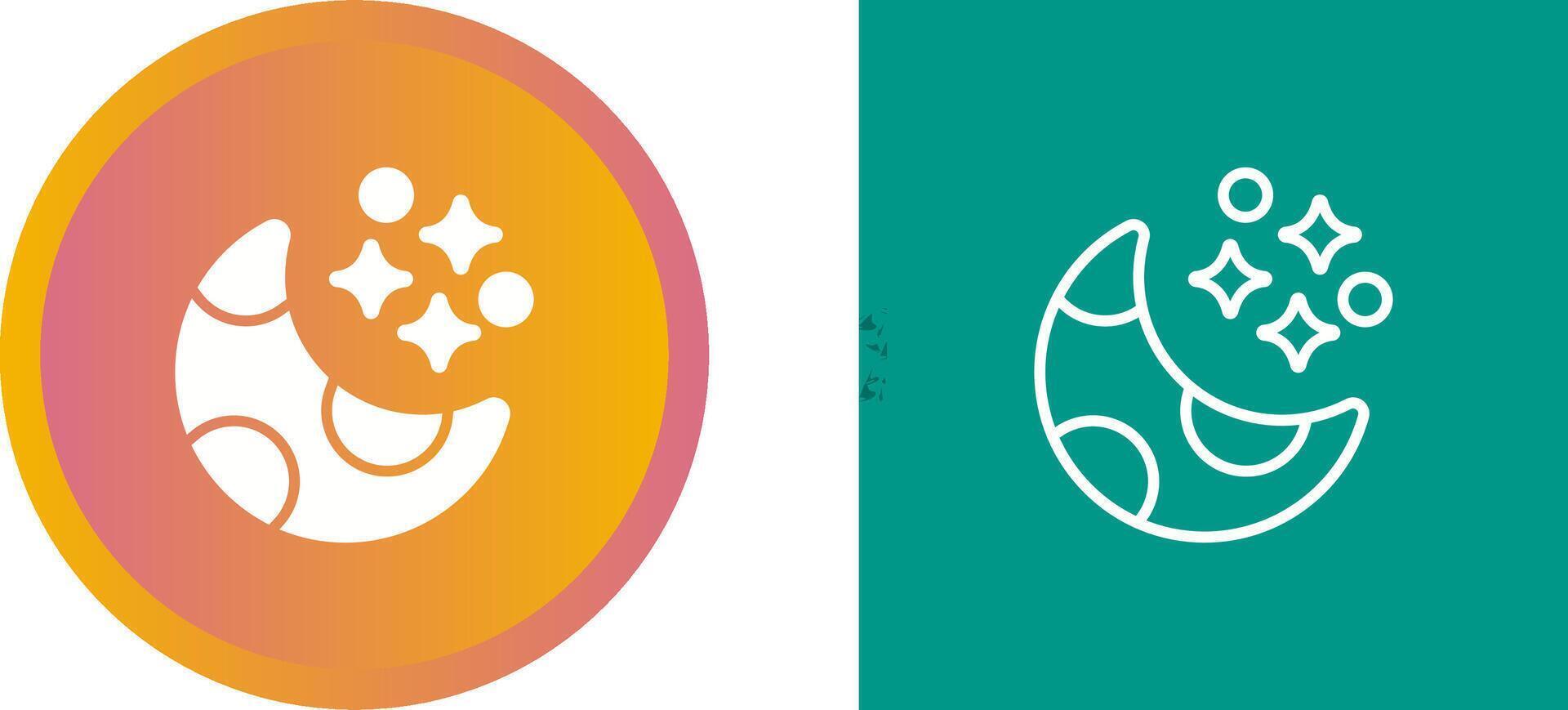 Moon Vector Icon