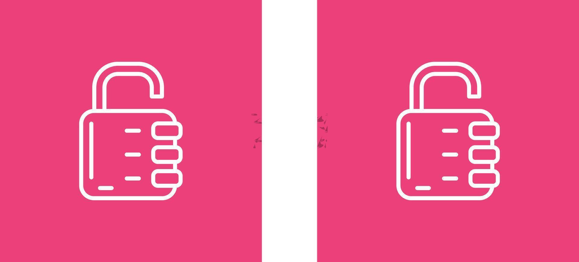Padlock Vector Icon