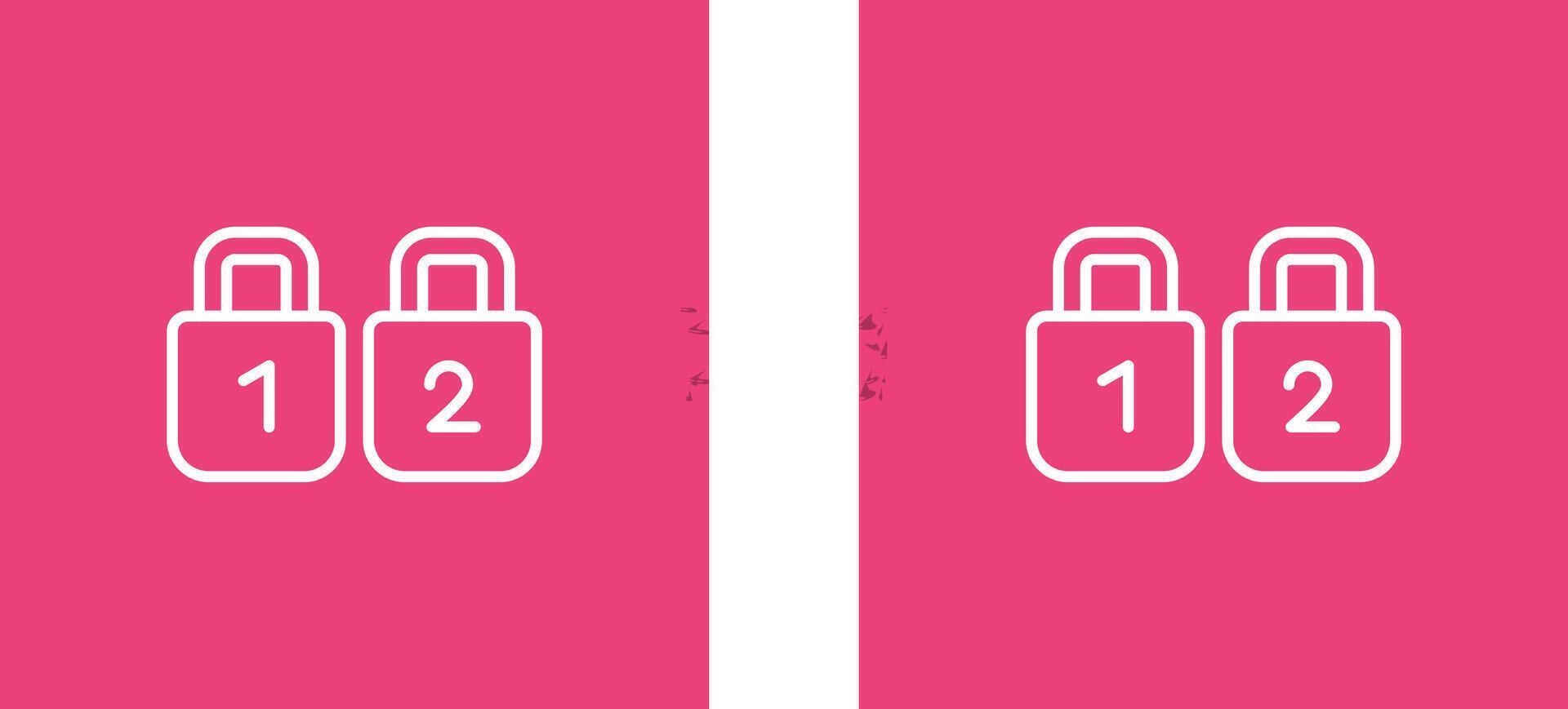 Padlocks Vector Icon