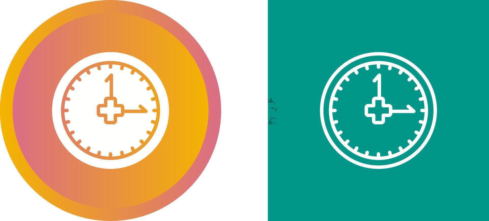 Clock Vector Icon