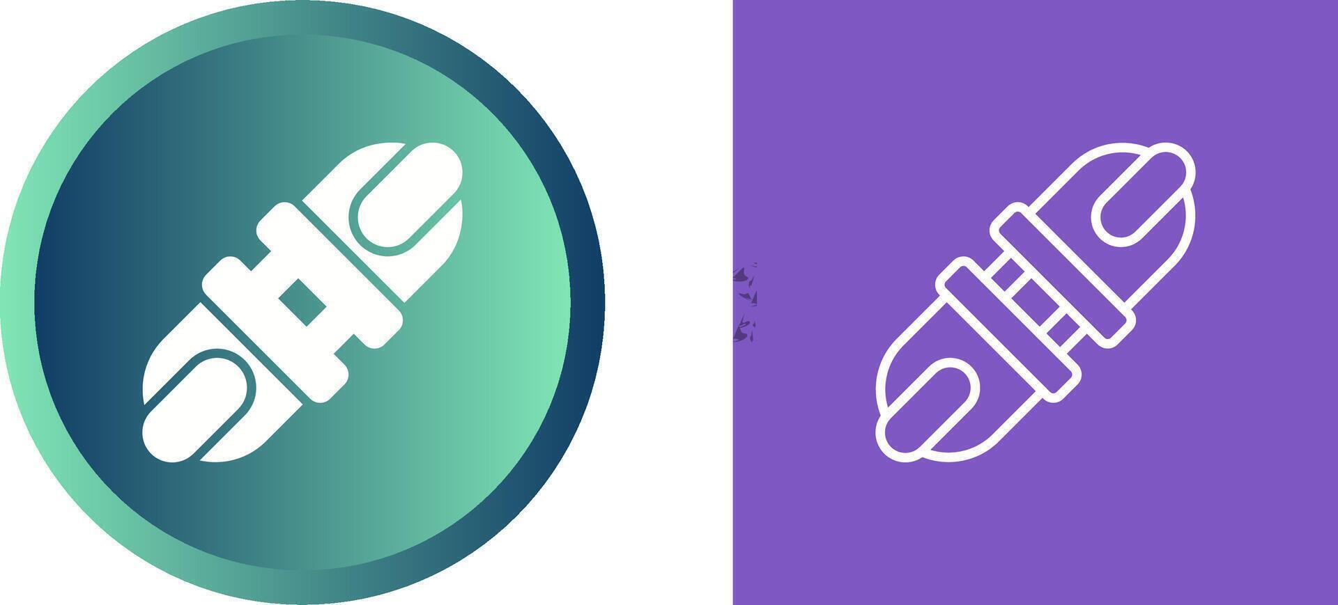 Unplugged Vector Icon