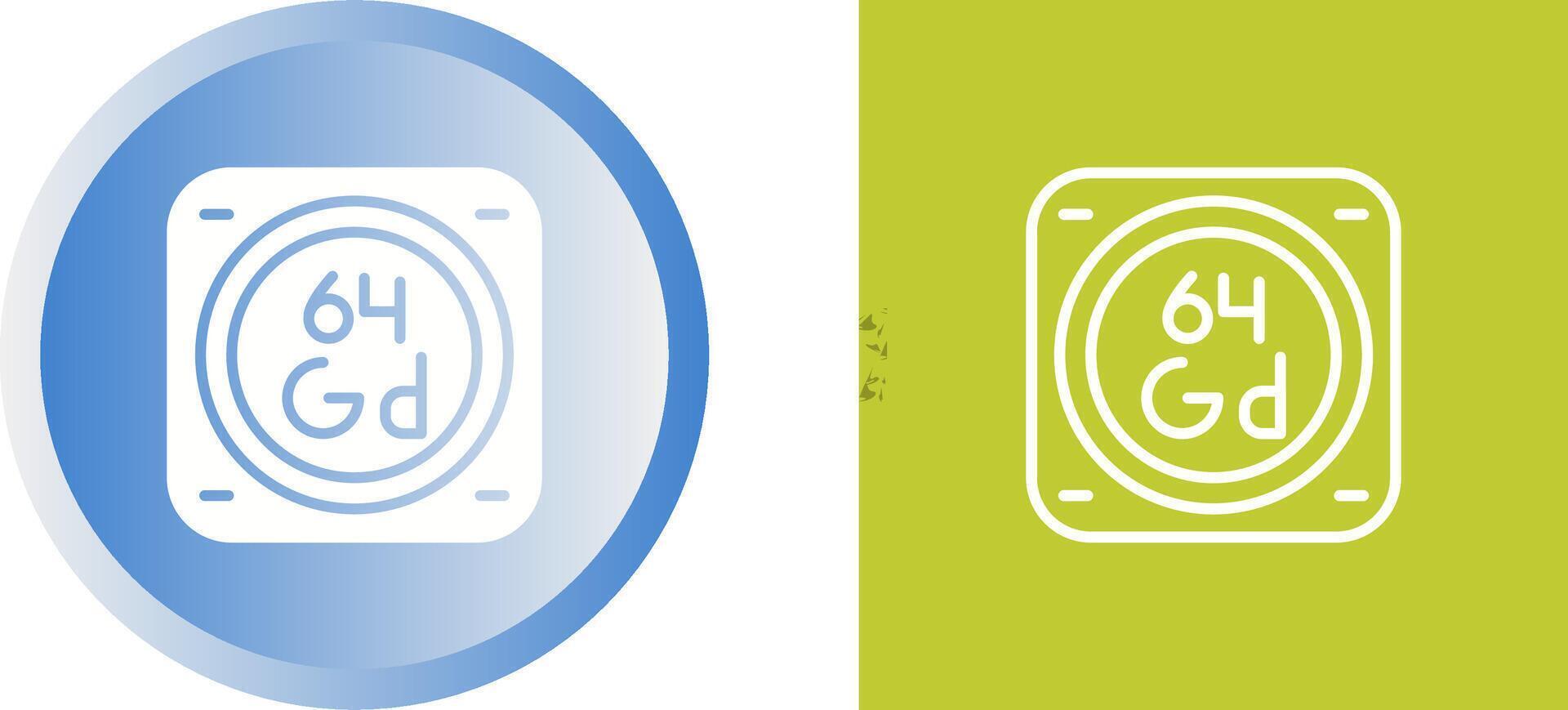 Unique Two Icons Set vector