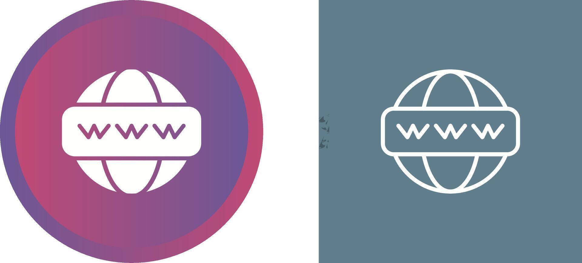World Wide Web Vector Icon