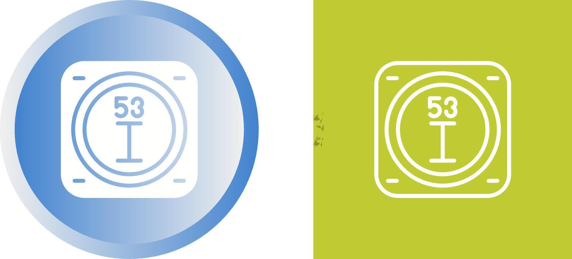 Unique Two Icons Set vector
