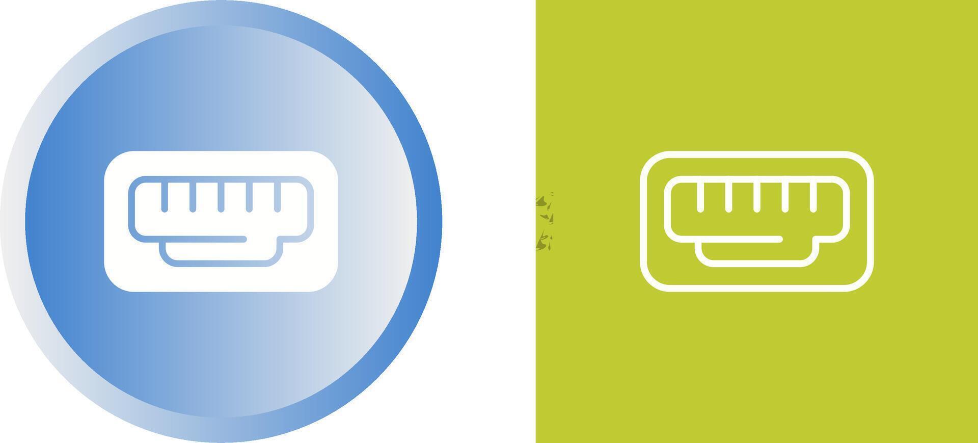 Unique Two Icons Set vector
