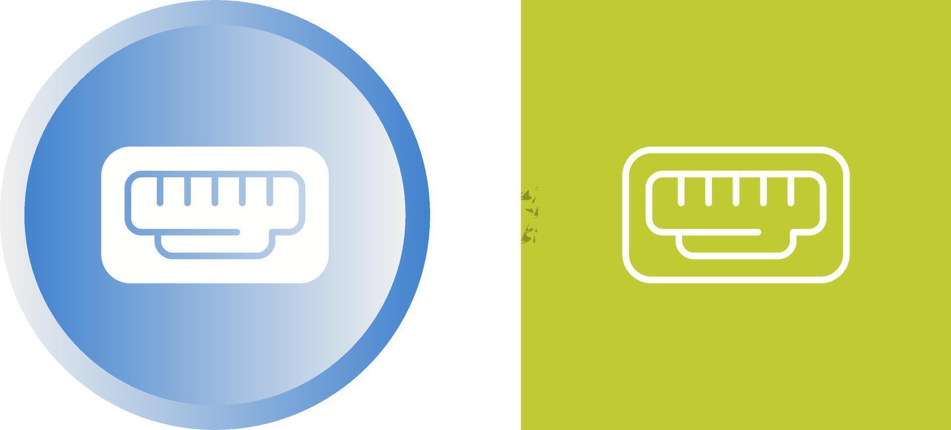 Unique Two Icons Set vector