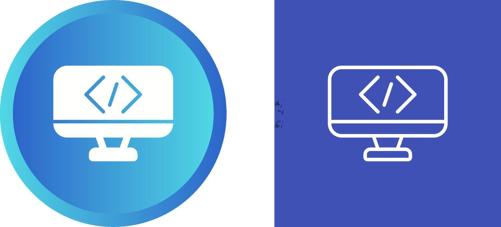 Coding Vector Icon