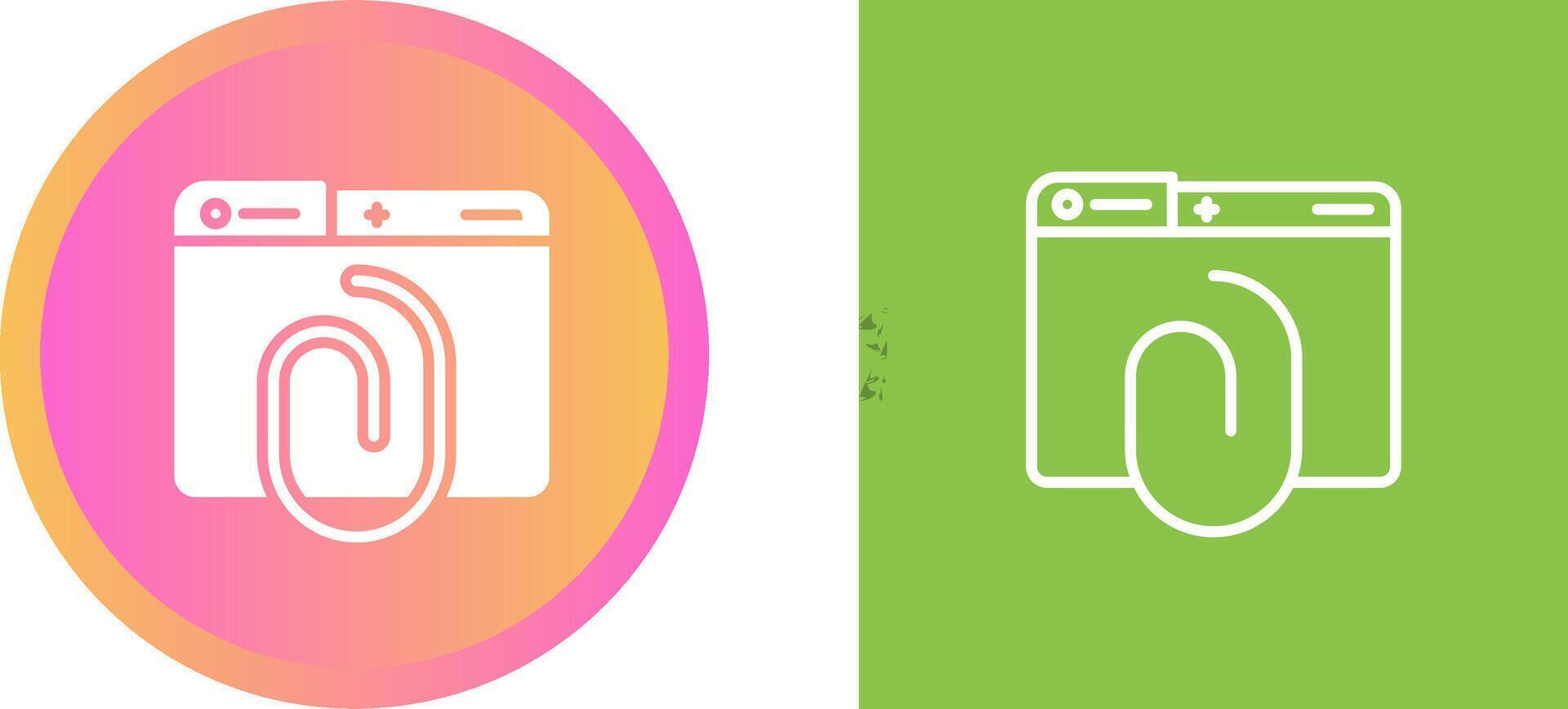 Atachment Vector Icon