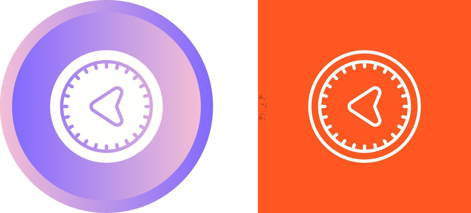 West Vector Icon