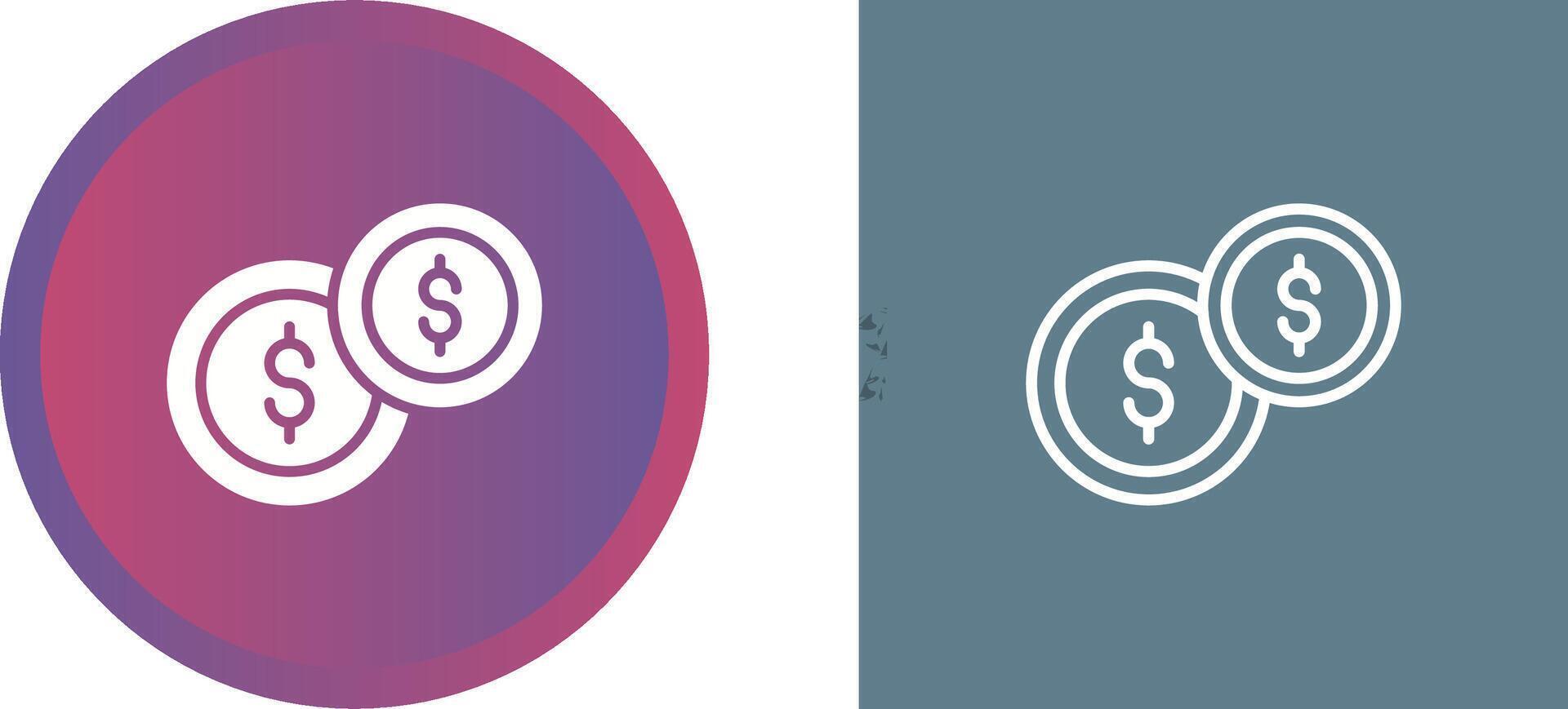 Coins Vector Icon