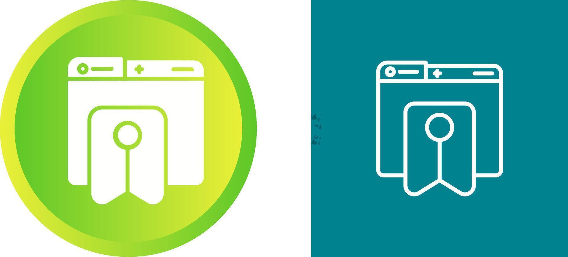 Bookmarked Vector Icon