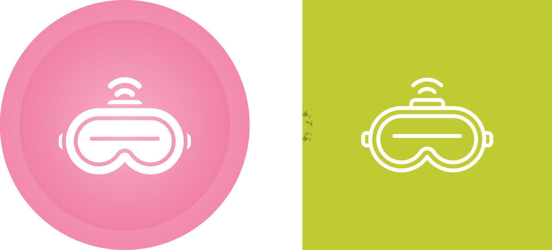 Augmented Reality Headset Vector Icon