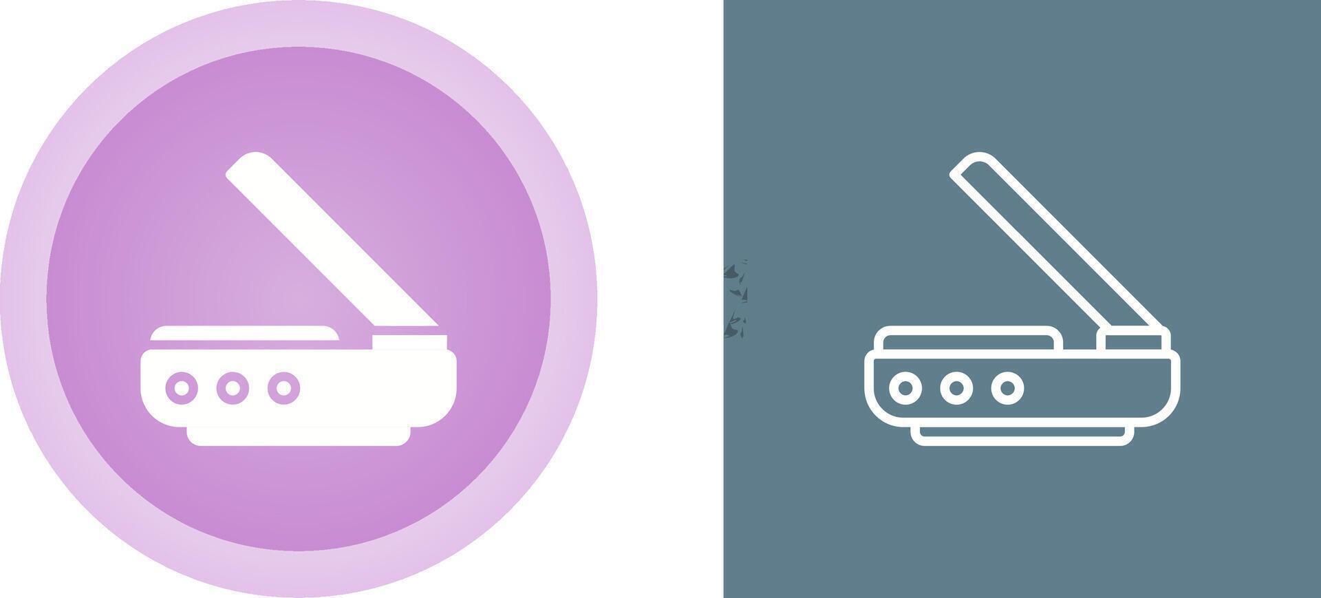 Scanner Vector Icon