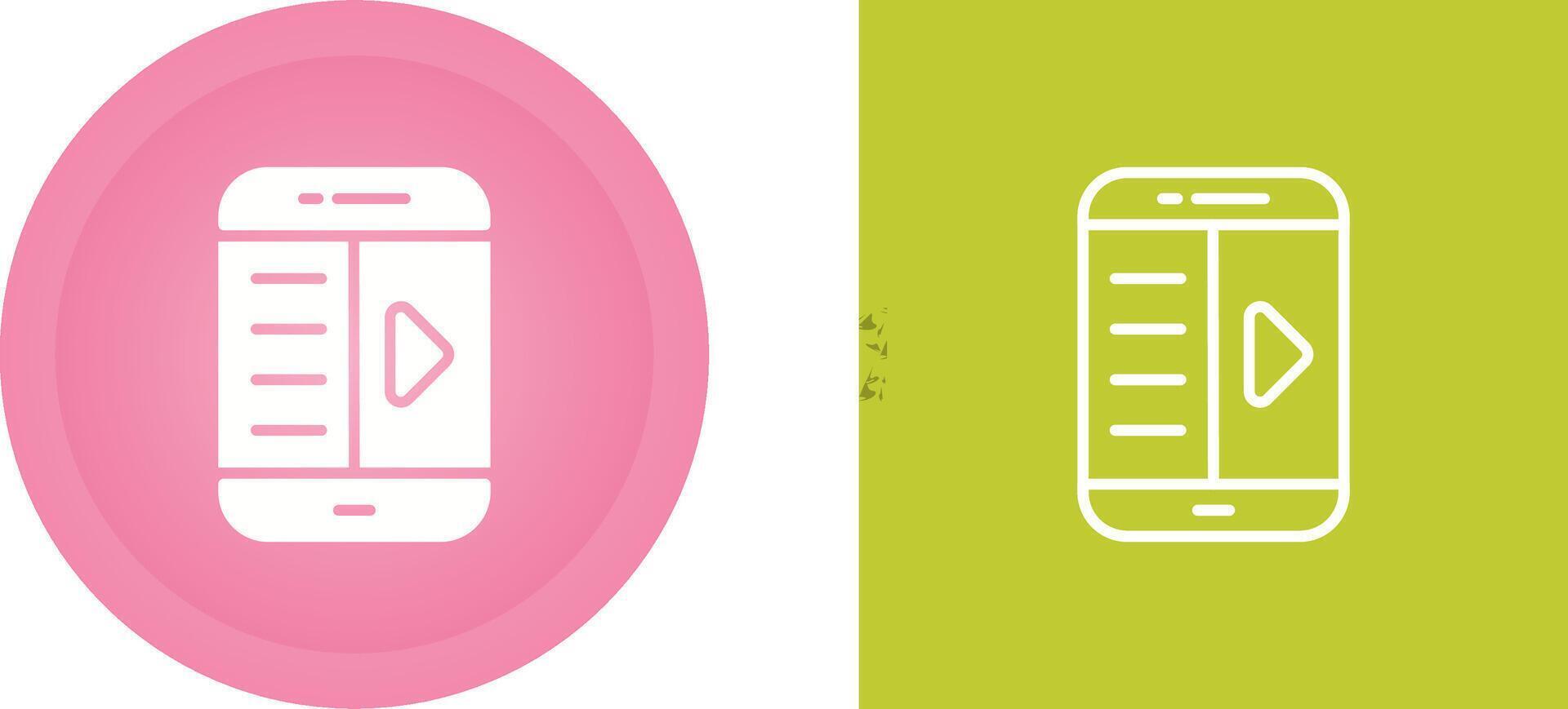 E-Book Reader Vector Icon