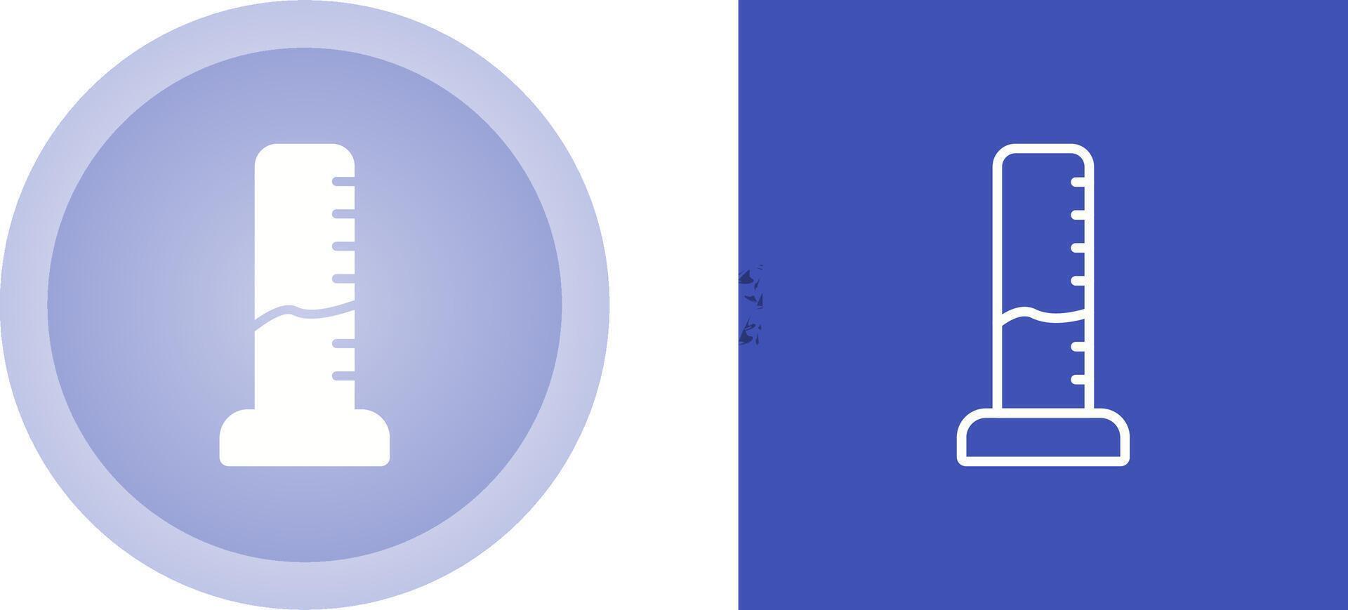 Graduated Cylinder Vector Icon