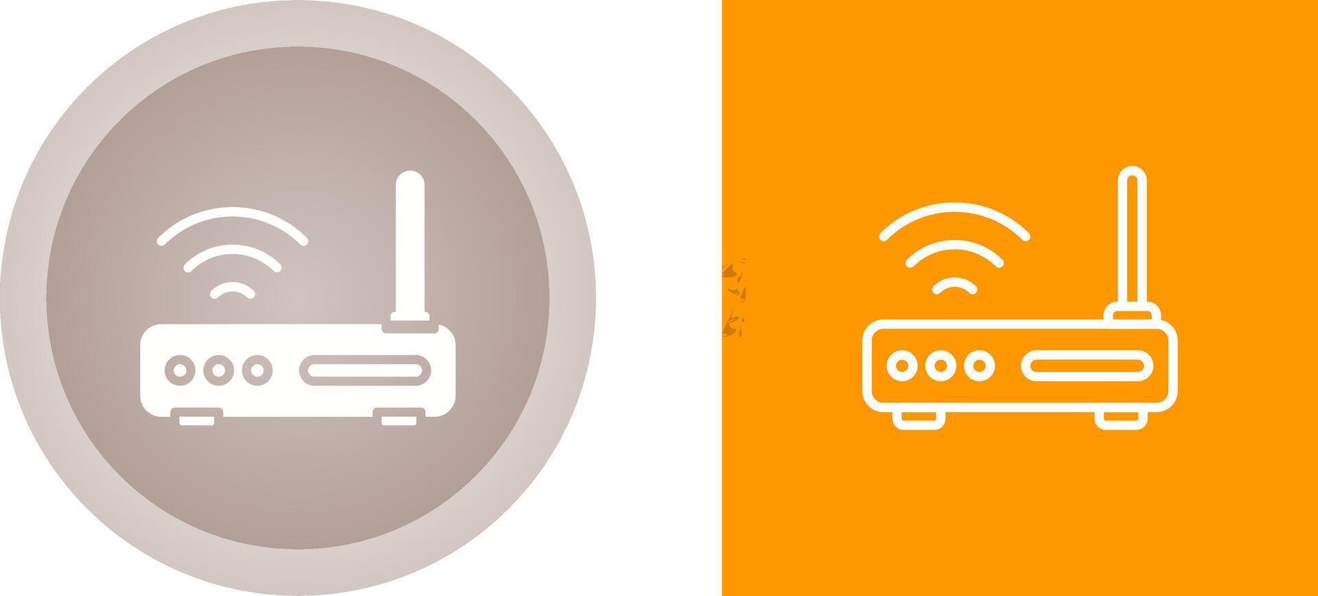 Wi-Fi Router Vector Icon