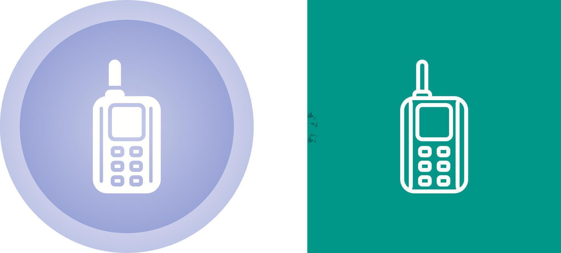 Walkie Talkie Vector Icon