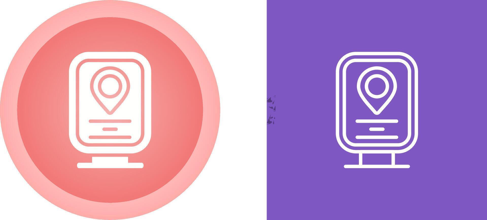 Interactive Display Vector Icon