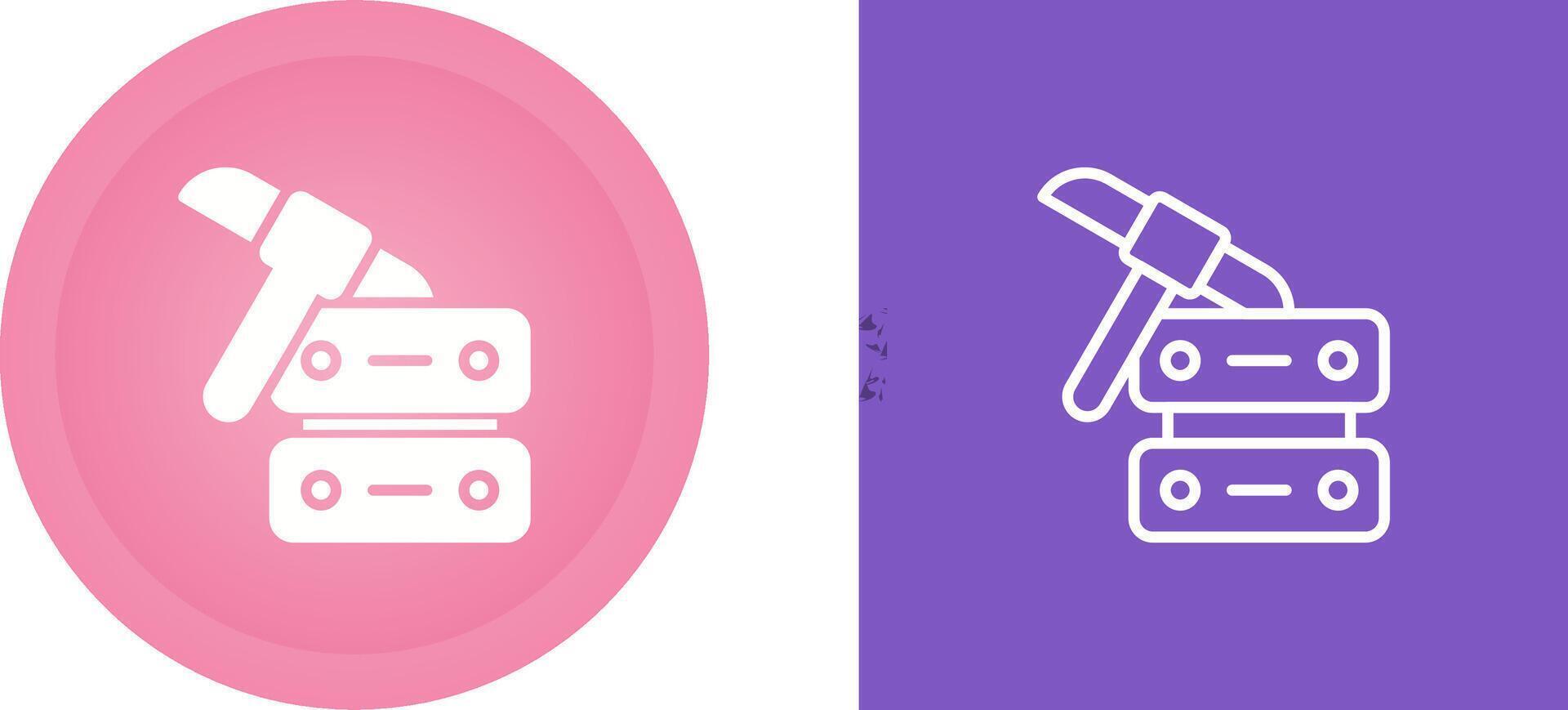 Data Mining Vector Icon