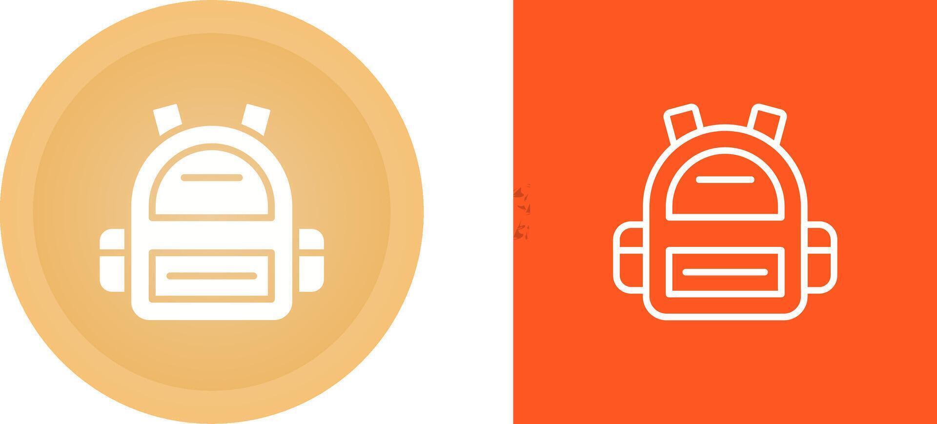 Backpack Vector Icon