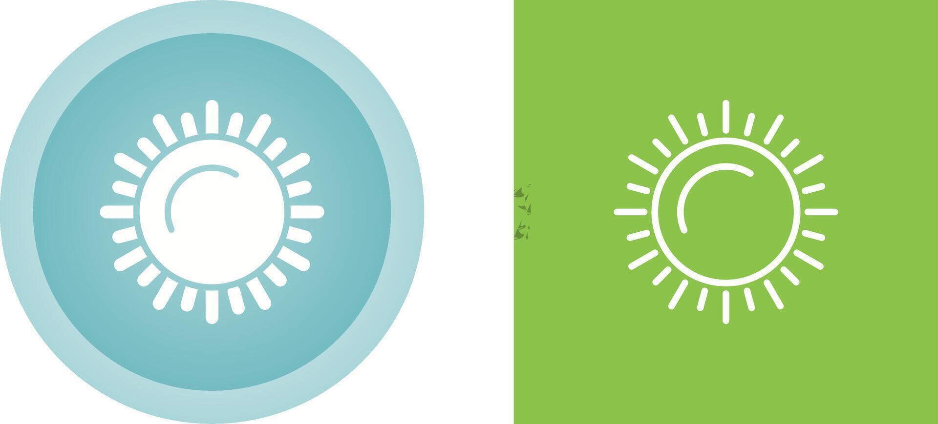 Sun Vector Icon