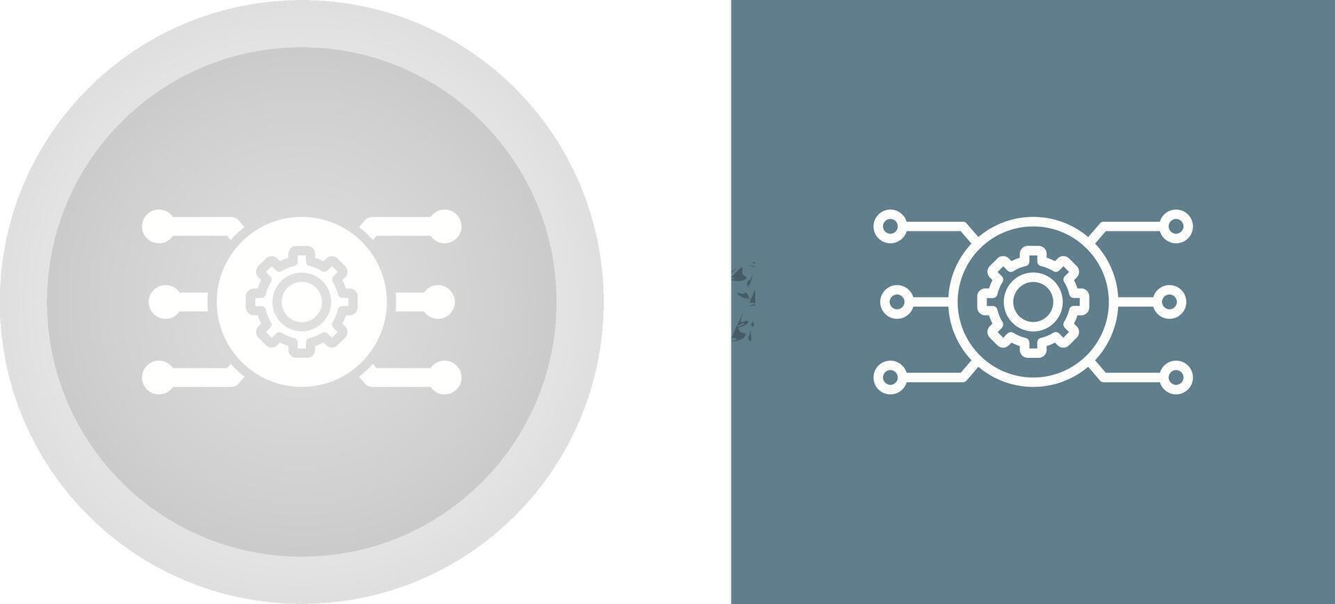 Network Configuration Vector Icon