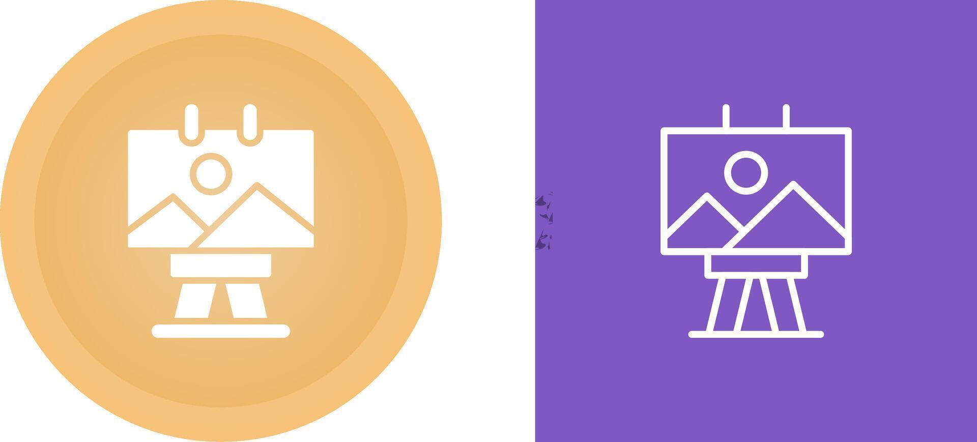 Canvas Vector Icon