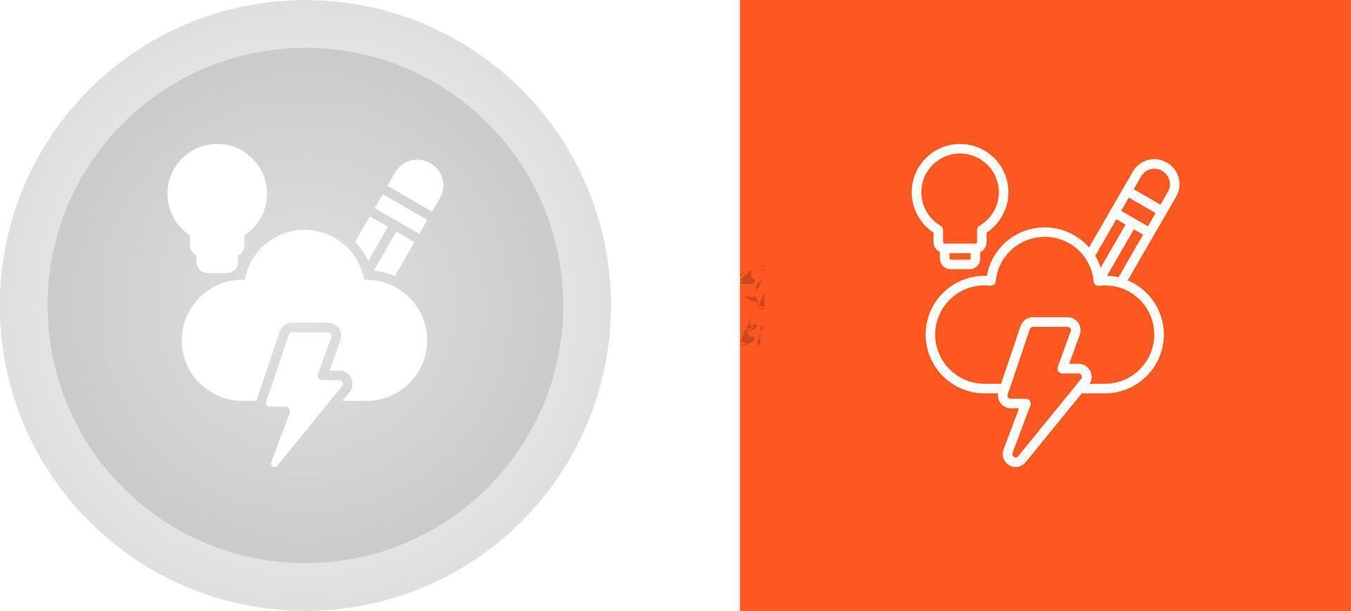 Brainstorming Vector Icon