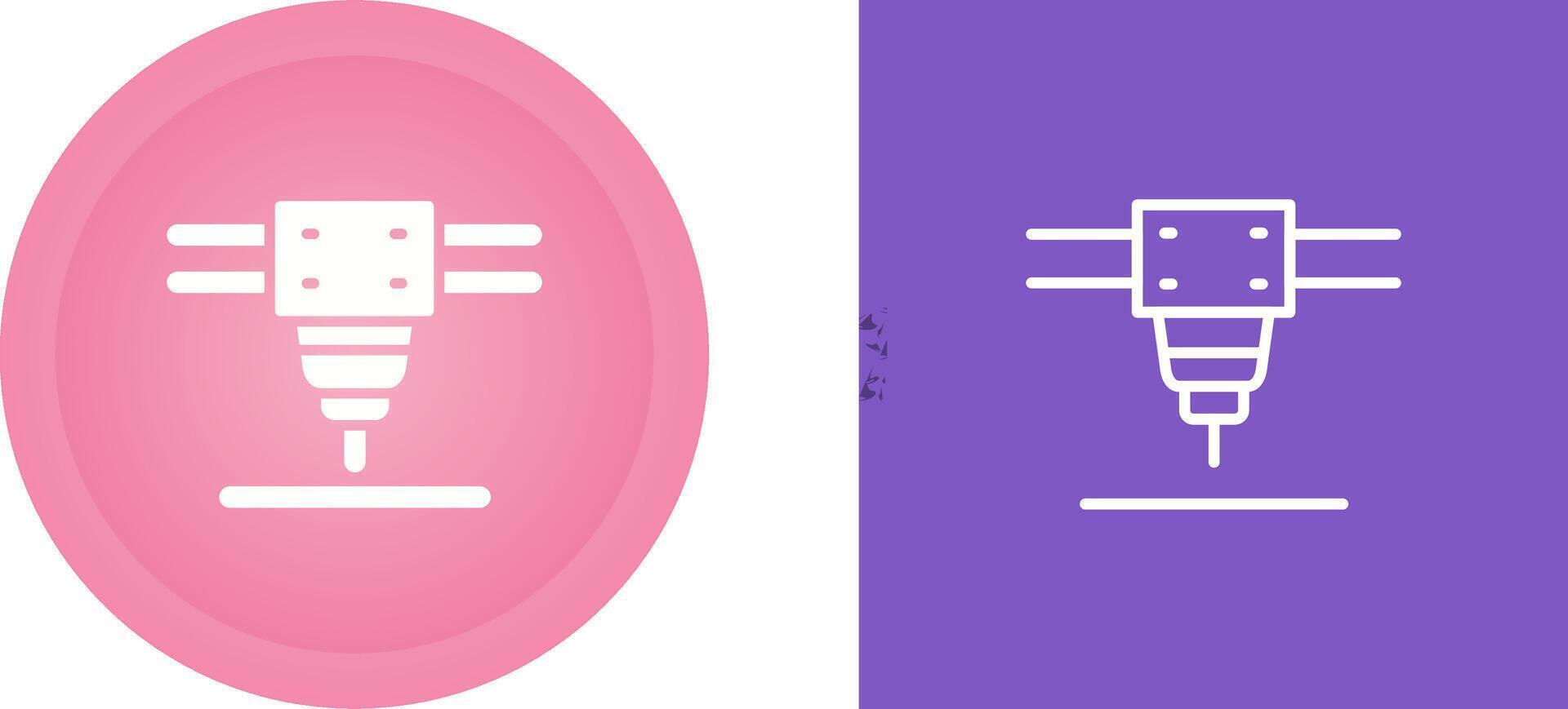 Unique Two Icons Set vector