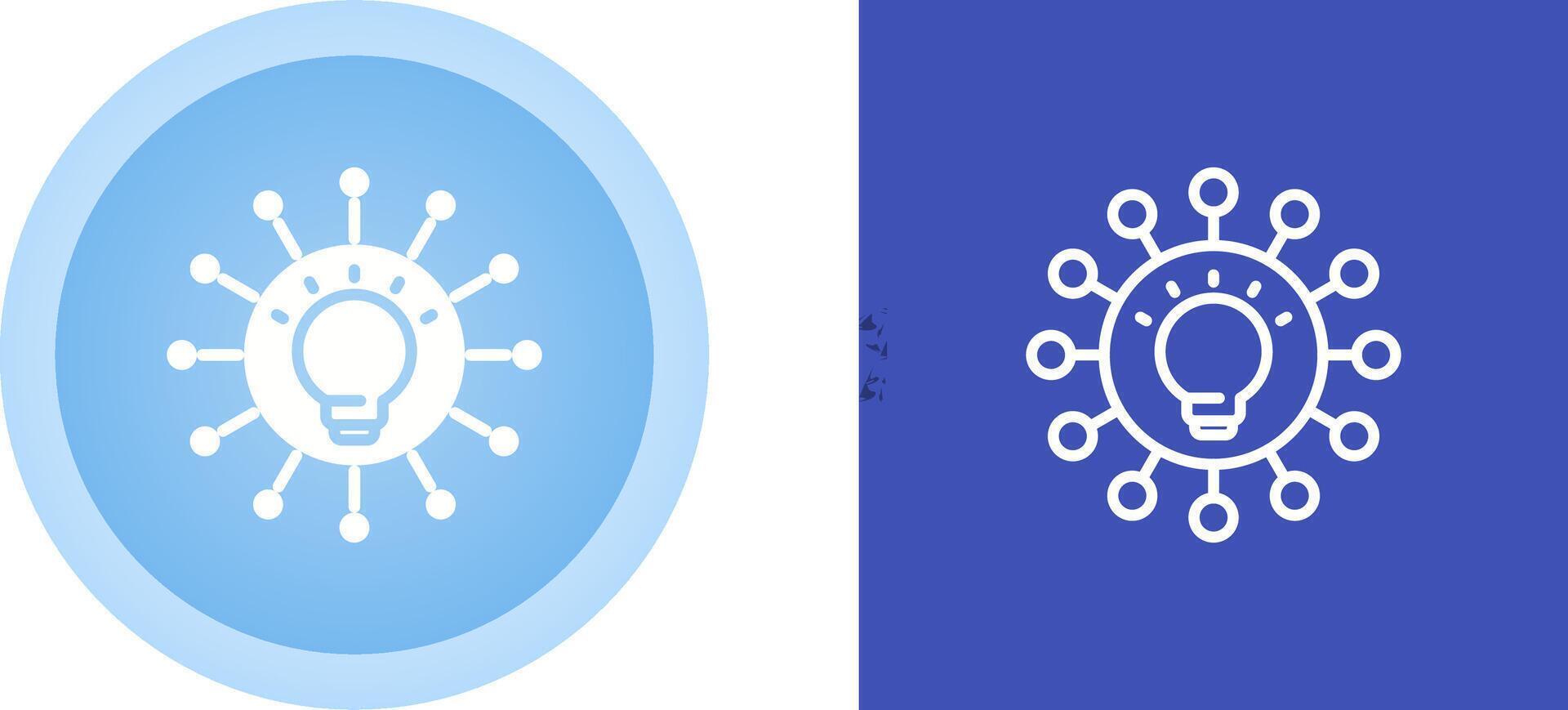 Mind Map Vector Icon
