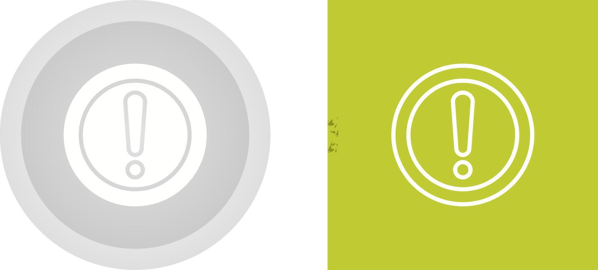 Exclamation Vector Icon